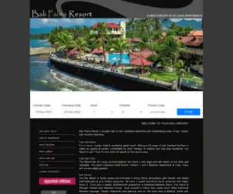 Balipalmsresort.com(Bali Palms Resort) Screenshot