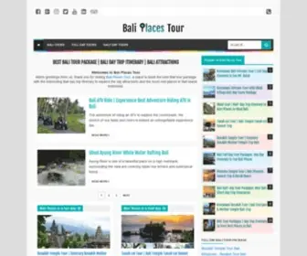 Baliplacestour.com(Best Bali Tour Package) Screenshot