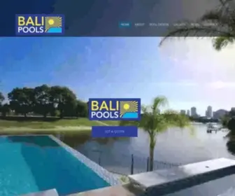 Balipools.com.au(BALI POOLS) Screenshot