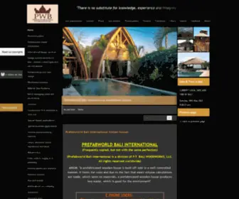 BaliprefabWorld.com(C.V. BALI PREFAB HOMES) Screenshot