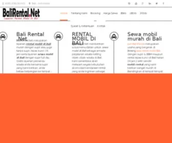 Balirental.net(Sewa Mobil Bali 24 Jam Lepas Kunci Juni Bali Rental Mobil Murah) Screenshot