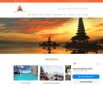 Balirescentre.com(Bali Res Centre Home) Screenshot