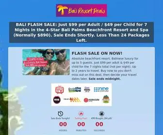 Baliresortsales.com.au(Bali Resort Deals) Screenshot