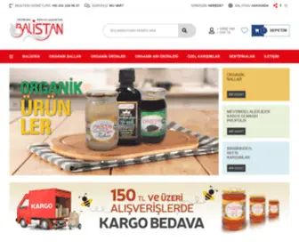 Balistan.com(Balistan Organik) Screenshot