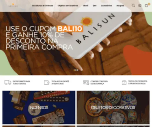 Balisun.com.br(Balisun) Screenshot