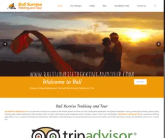 Balisunrisetrekkingandtour.com(Bali Sunrise Trekking and Tour) Screenshot