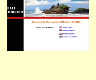 Balitourism.nl(Bali Tourism) Screenshot