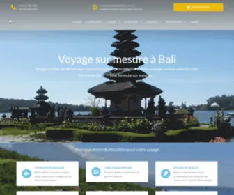 Balitradition.com(Balitradition, Agence de Voyage à Bali) Screenshot