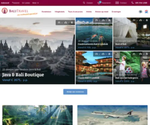 Balitravel.nl(Bali Travel) Screenshot