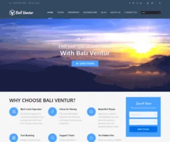 Baliventur.com(BALI Tours) Screenshot