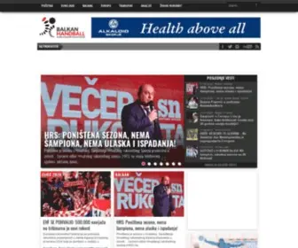 Balkan-Handball.com(Naslovna) Screenshot