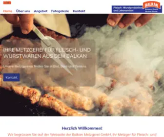 Balkan-Metzgerei.ch(Balkan Metzgerei GmbH) Screenshot