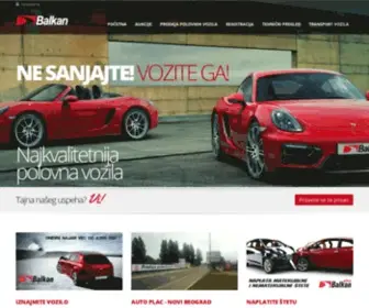 Balkanauto.com(Dve decenije poverenja) Screenshot