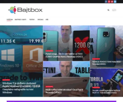 Balkangadgets.com(Bajtbox) Screenshot