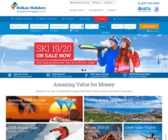 Balkanholidays.co.uk(Cheap Bulgaria Holidays) Screenshot