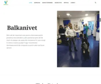 Balkanivet.ro(CABINET VETERINAR BALKANIVET) Screenshot