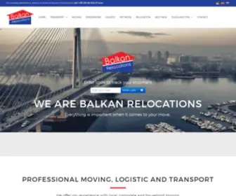 Balkanrelocations.com(Balkan Relocations) Screenshot