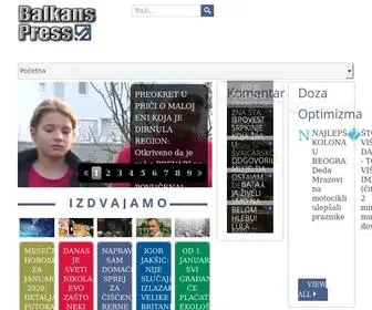 Balkanspress.com(Vesti) Screenshot