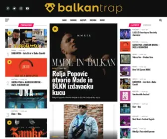 Balkantrap.com(Balkan Trap NEWS) Screenshot