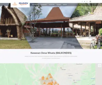 Balkondesborobudur.com(Balkondes Borobudur) Screenshot