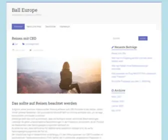 Ball-Europe.de(Ball Europe) Screenshot