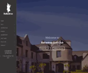 Ballantraegolf.com(Ballantrae Golf Club) Screenshot