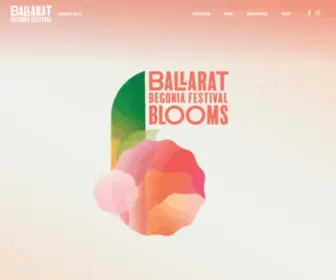 Ballaratbegoniafestival.com(Ballarat Begonia Festival) Screenshot