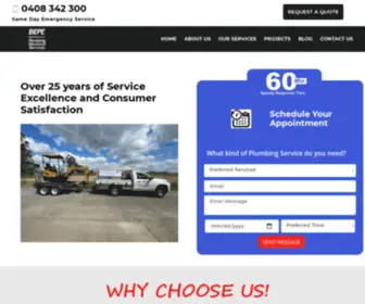 Ballaratemergencyplumbing.com.au(Emergency Plumbing Service) Screenshot