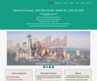 Ballardoil.com(Ballard Oil Company) Screenshot