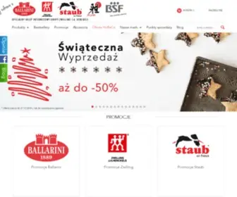 Ballarini.pl(Zwilling Polska) Screenshot