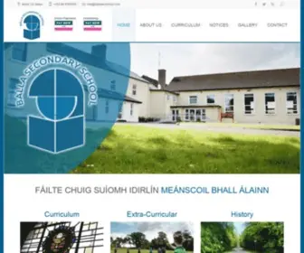 Ballasecondaryschool.com(Balla secondary school) Screenshot