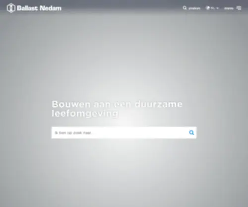 Ballast-Nedam.nl(Ballast Nedam) Screenshot