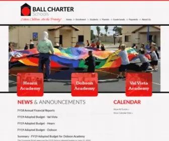 Ballcharterschools.org(Ballcharterschools) Screenshot