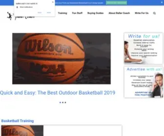 Ballercoach.com(Baller Coach) Screenshot