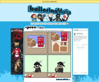 Ballerinamafia.net(Ballerina Mafia) Screenshot