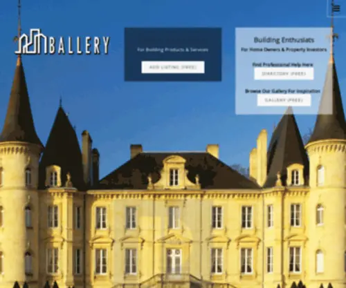 Ballery.com(Building Professional Directory) Screenshot