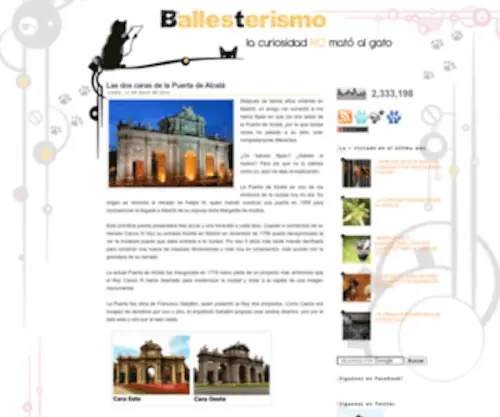 Ballesterismo.com(Curiosidades) Screenshot