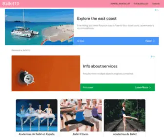 Ballet10.com(Inicio) Screenshot