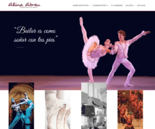 Balletalinaabreu.com(Alina Abreu) Screenshot