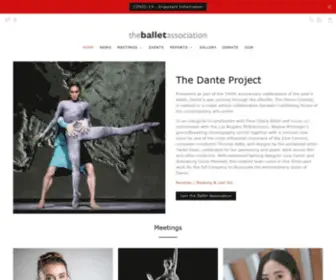 Balletassociation.co.uk(The Ballet Association) Screenshot