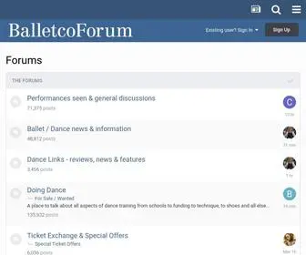 Balletcoforum.com(Forums) Screenshot
