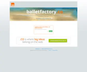 Balletfactory.co(Balletfactory) Screenshot