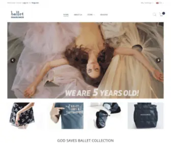 Balletmaniacs.com(Wear and accessories for ballet maniacs) Screenshot