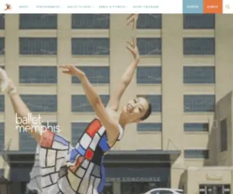 Balletmemphis.org(Ballet Memphis) Screenshot