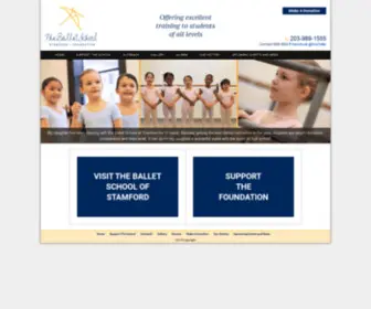 Balletschoolofstamford.org(The Ballet School of Stamford) Screenshot