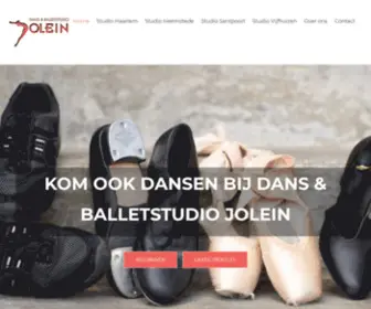 Balletstudiojolein.nl(Dans & Balletstudio Jolein) Screenshot