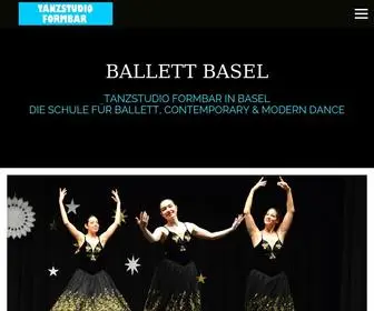 Ballettbasel.ch(Tanzstudio Formbar) Screenshot