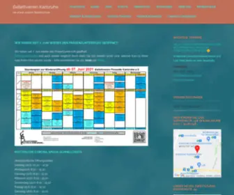 Ballettverein-Karlsruhe.de(Die etwas andere Ballettschule Kontakt Kontakt Downloads) Screenshot
