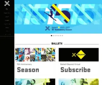 Balletx.org(Home) Screenshot