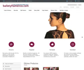 Balletyflamenco.com(Ballet y Flamenco) Screenshot